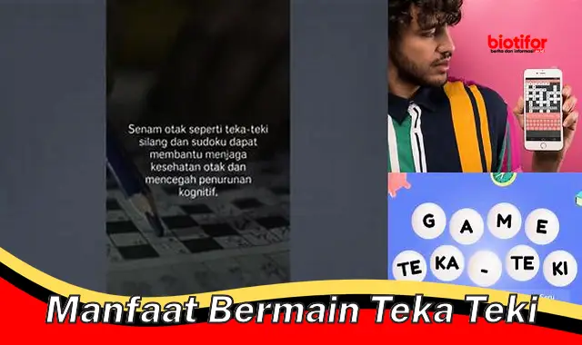 manfaat bermain teka teki manfaat bermain teka teki
