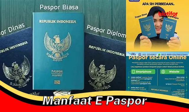 Temukan Rahasia Manfaat e-Paspor yang Jarang Diketahui