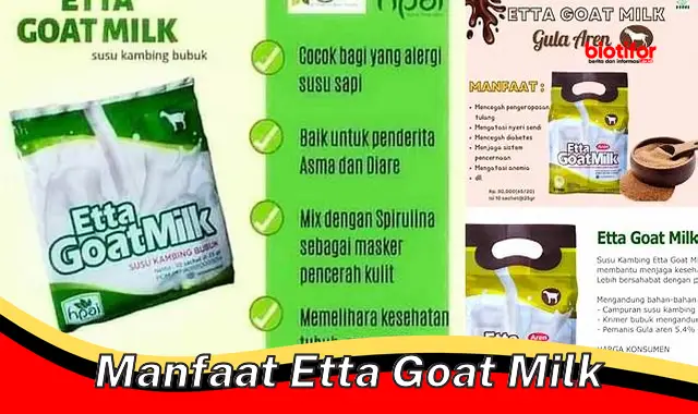 manfaat etta goat milk manfaat etta goat milk