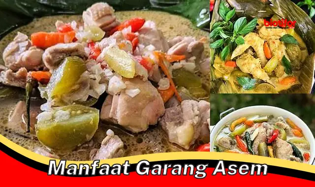 Temukan Manfaat Garang Asem yang Jarang Diketahui Anda