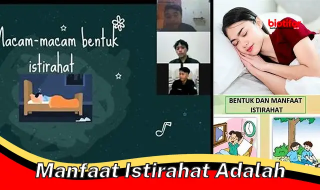 manfaat istirahat adalah manfaat istirahat adalah