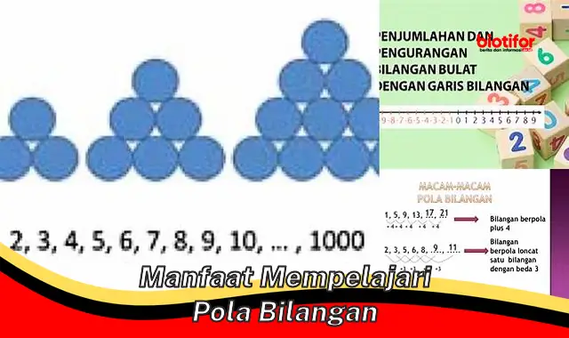 Temukan 5 Manfaat Mempelajari Pola Bilangan yang Jarang Diketahui