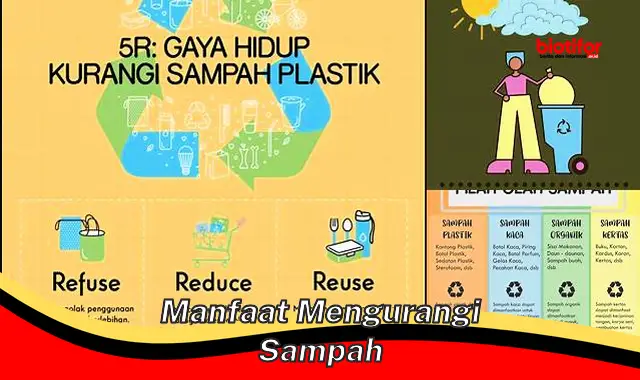 manfaat mengurangi sampah manfaat mengurangi sampah
