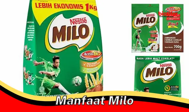 manfaat milo manfaat milo