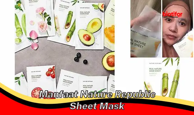 manfaat nature republic sheet mask manfaat nature republic sheet mask