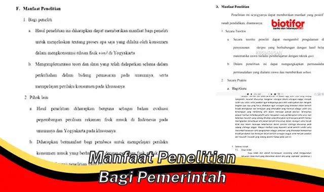 5 Manfaat Penelitian yang Jarang Diketahui oleh Pemerintah