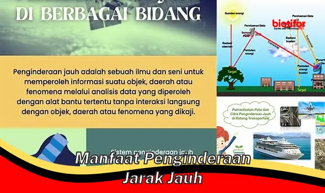 Temukan Manfaat Penginderaan Jarak Jauh yang Jarang Diketahui