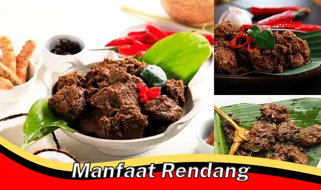 Temukan 5 Manfaat Rendang yang Jarang Diketahui