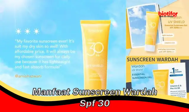 Temukan Manfaat Sunscreen Wardah SPF 30 yang Jarang Diketahui