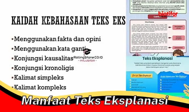 manfaat teks eksplanasi manfaat teks eksplanasi