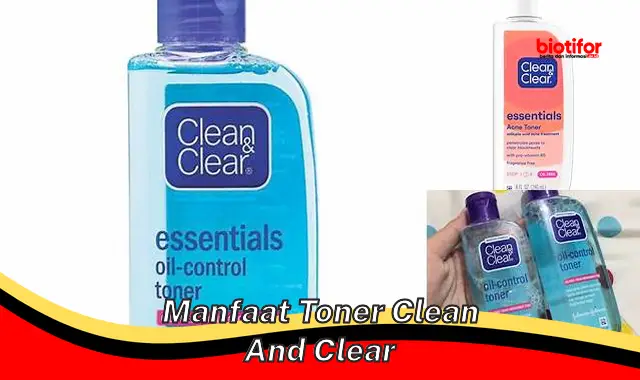 manfaat toner clean and clear manfaat toner clean and clear