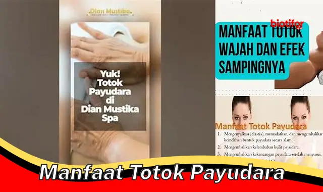 5 Manfaat Totok Payudara yang Jarang Diketahui