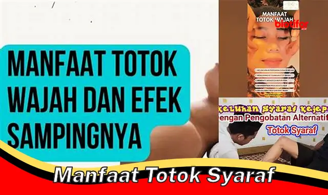 Temukan Manfaat Totok Syaraf yang Belum Banyak Diketahui