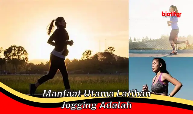 Temukan 5 Manfaat Joging Utama yang Jarang Diketahui