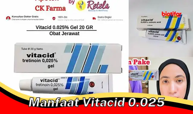 Temukan Khasiat Vitacid 0.025 untuk Perawatan Kulit Glowing