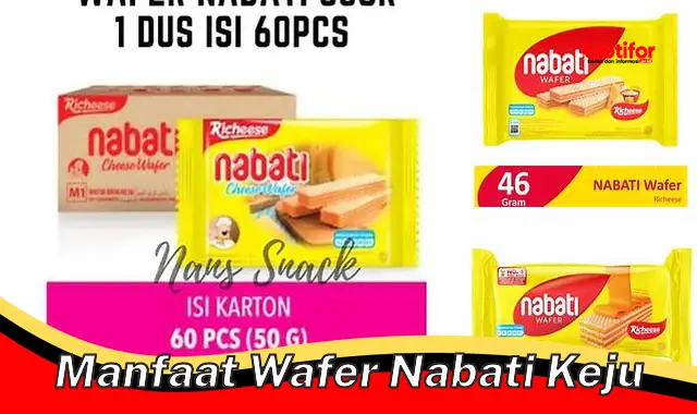 Temukan Manfaat Wafer Nabati Keju Tersembunyi