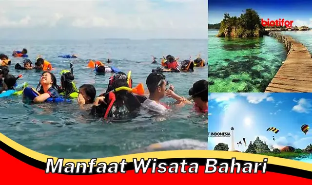 5 Manfaat Wisata Bahari yang Jarang Diketahui