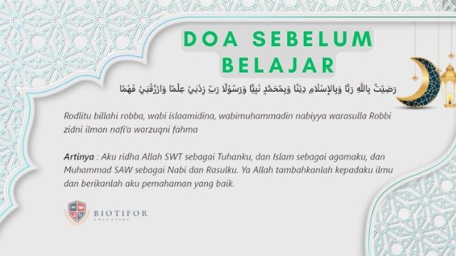 Doa Sebelum Belajar, Lengkap! Bacaan dan Artinya