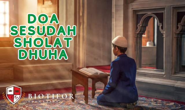 doa setelah sholat dhuha