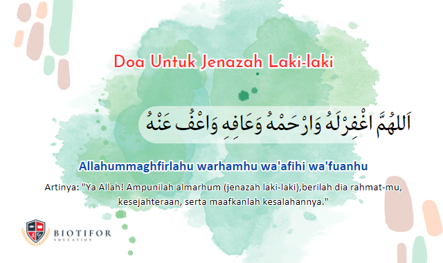 doa untuk jenazah laki-laki