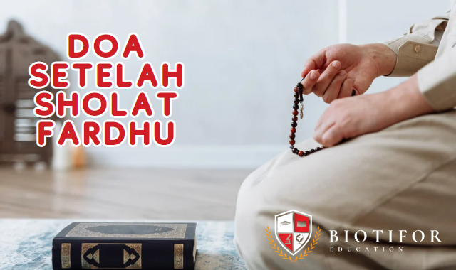 doa setelah sholat fardhu