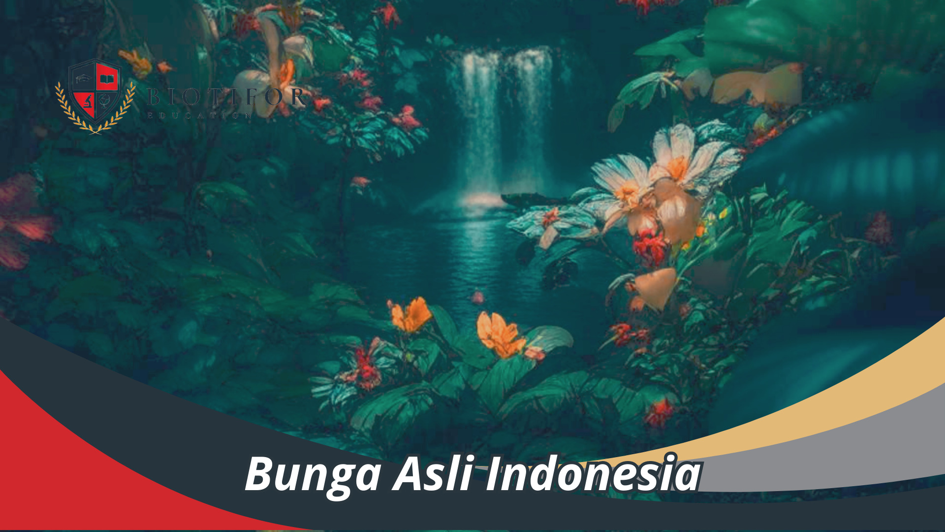 bunga asli indonesia