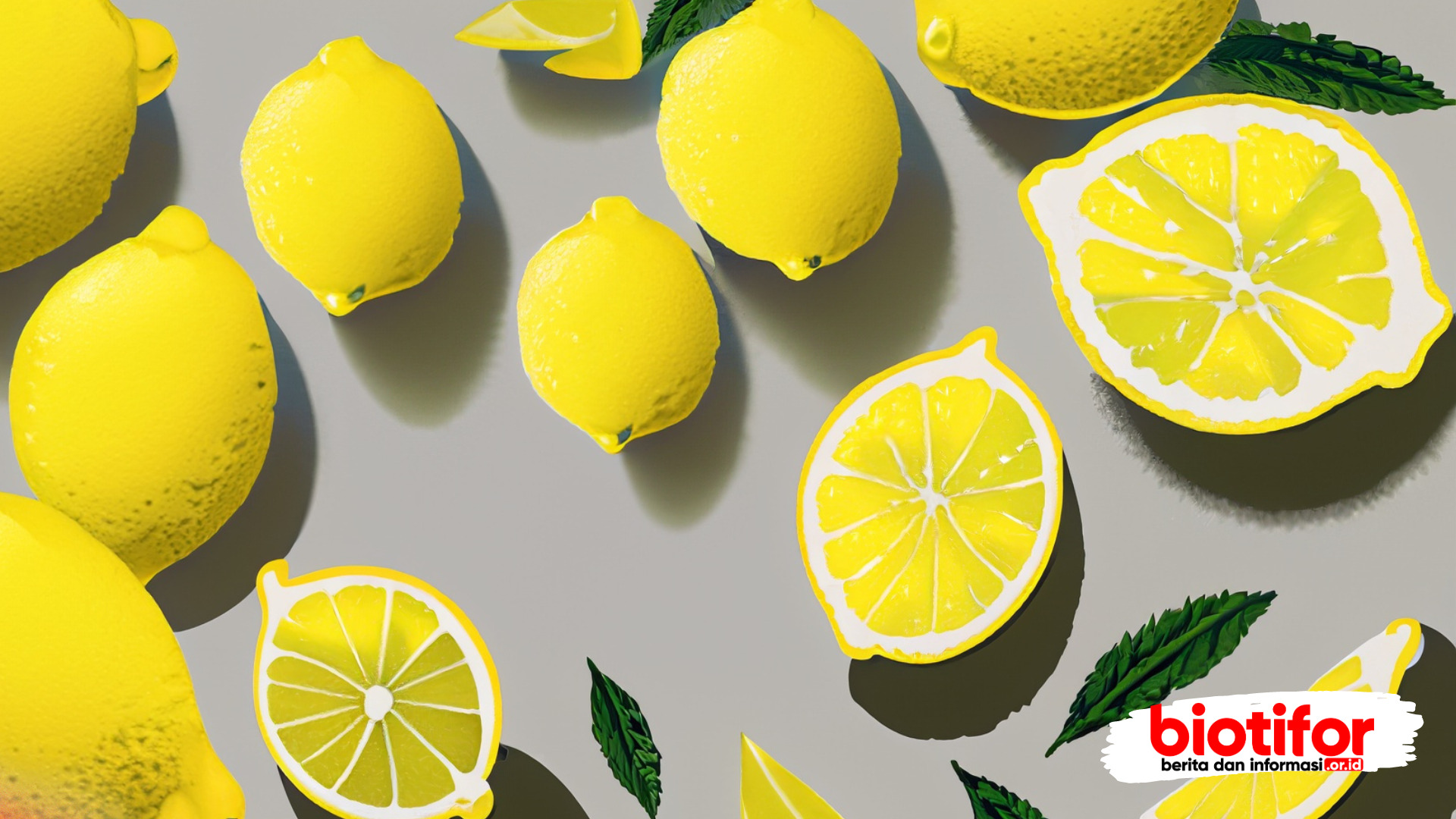 Manfaat Kesehatan Lemon