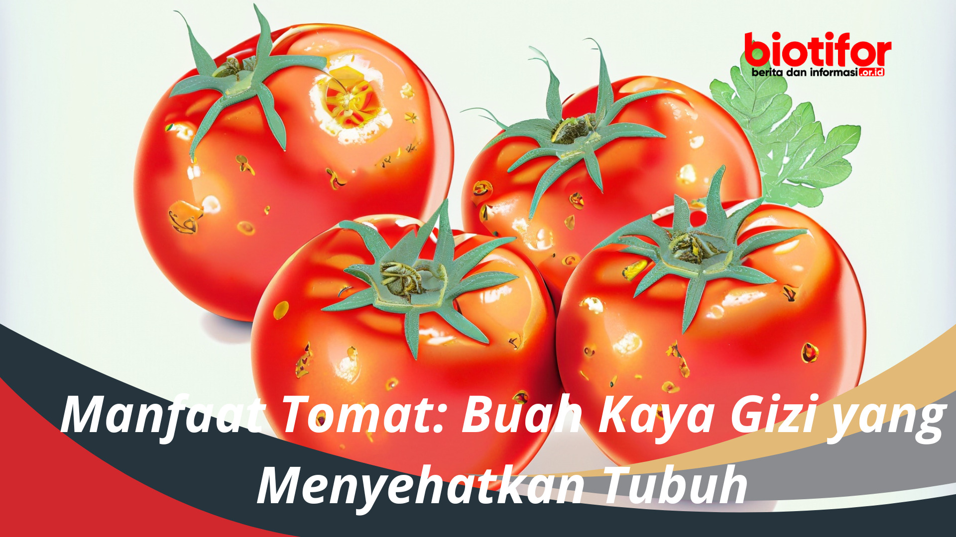 Manfaat Tomat Buah Kaya Gizi yang Menyehatkan Tubuh