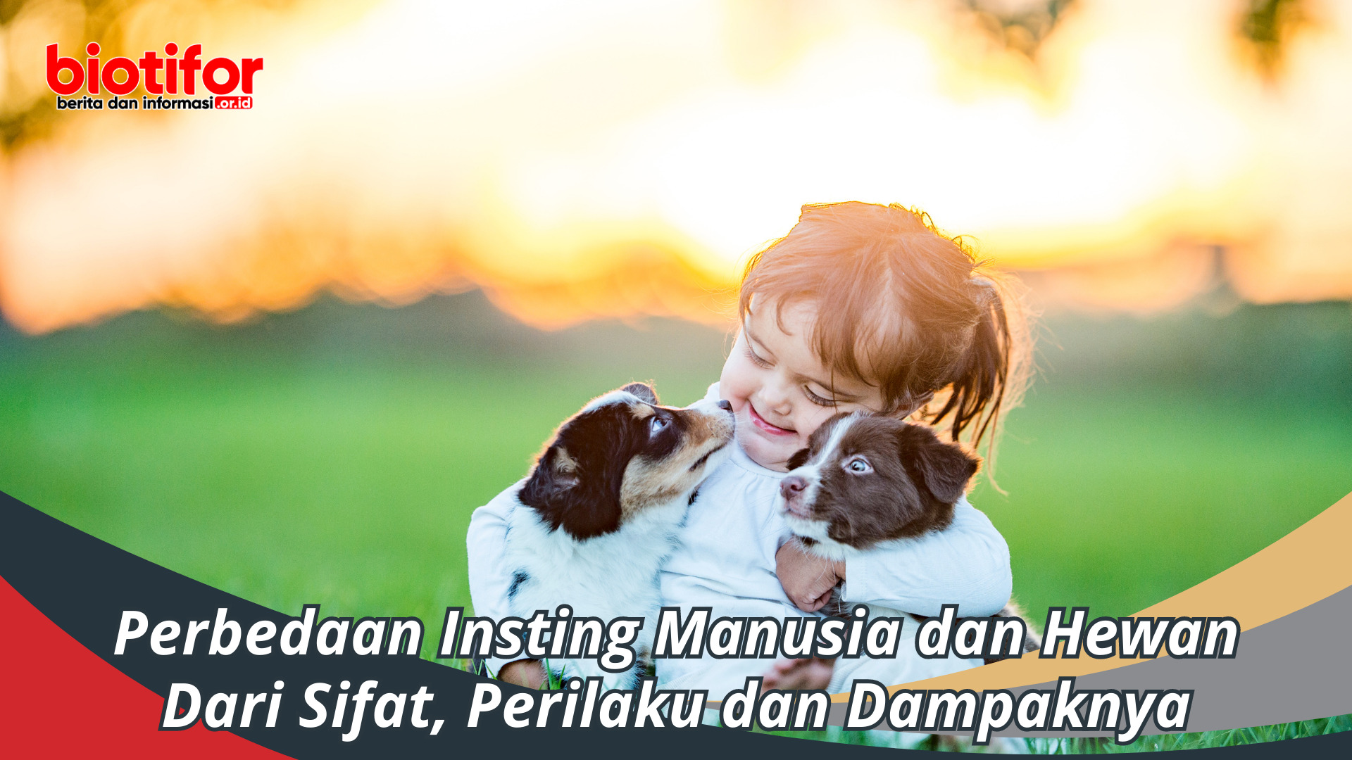 Perbedaan Insting Manusia dan Hewan