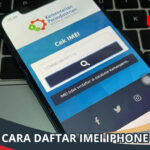 Cara Daftar IMEI iPhone