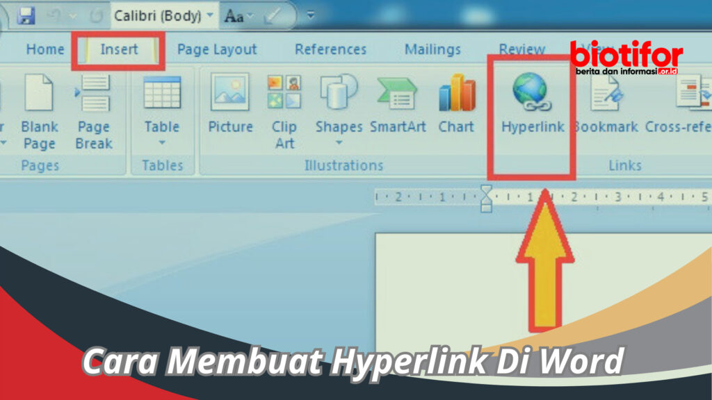Cara Membuat Hyperlink Di Word Dengan Mudah