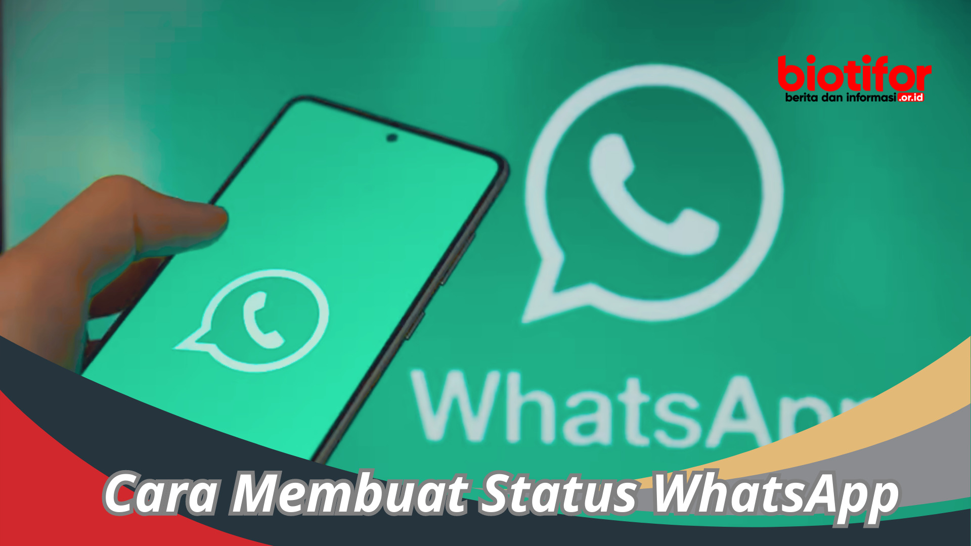 Cara Membuat Status WhatsApp