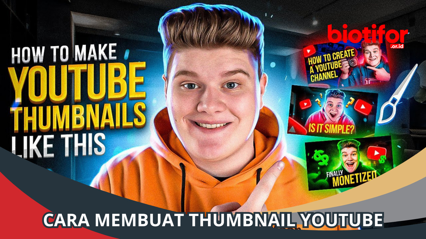 Cara Membuat Thumbnail YouTube