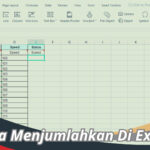 Cara Menjumlahkan Di Excel