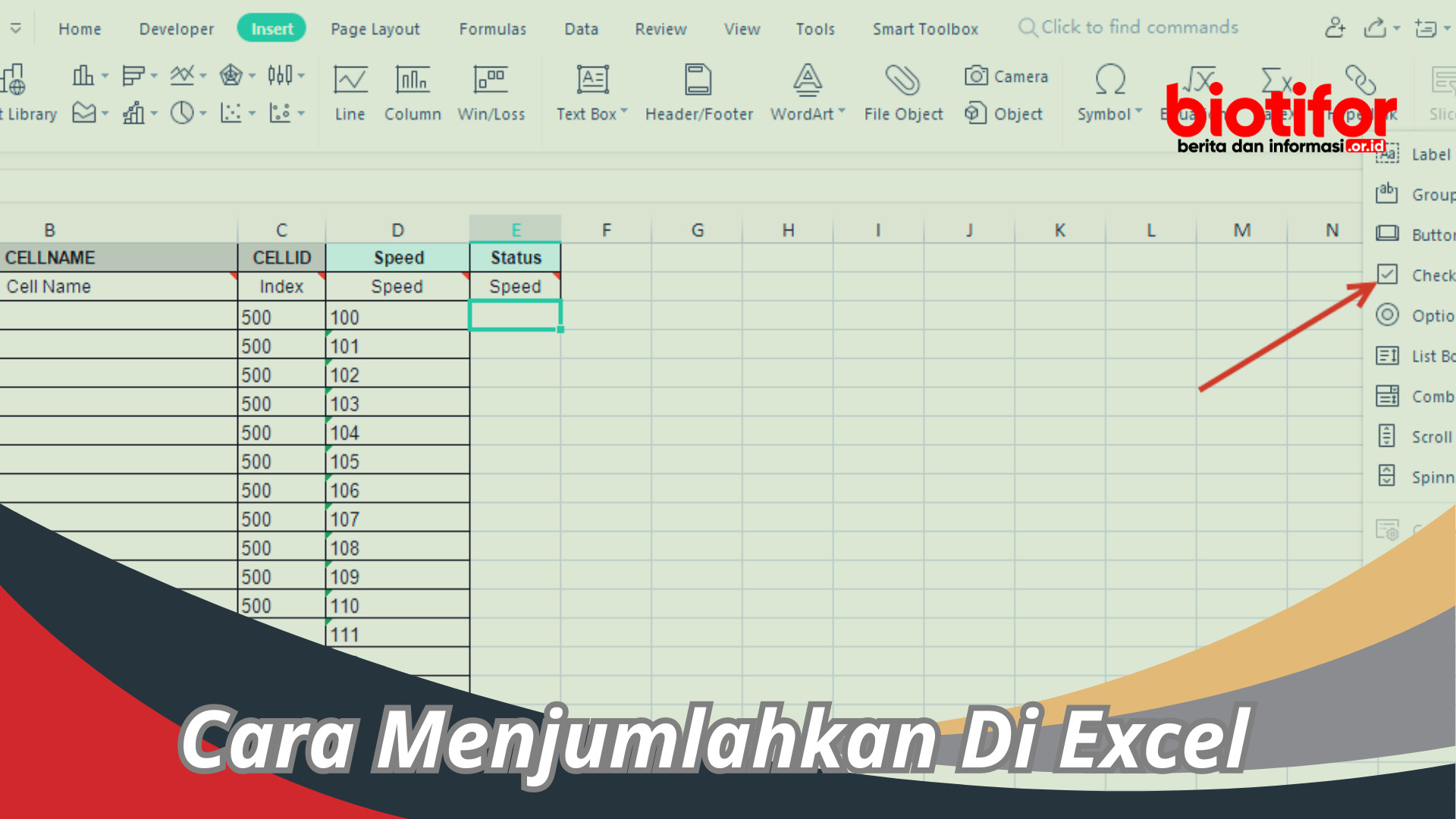 Cara Menjumlahkan Di Excel