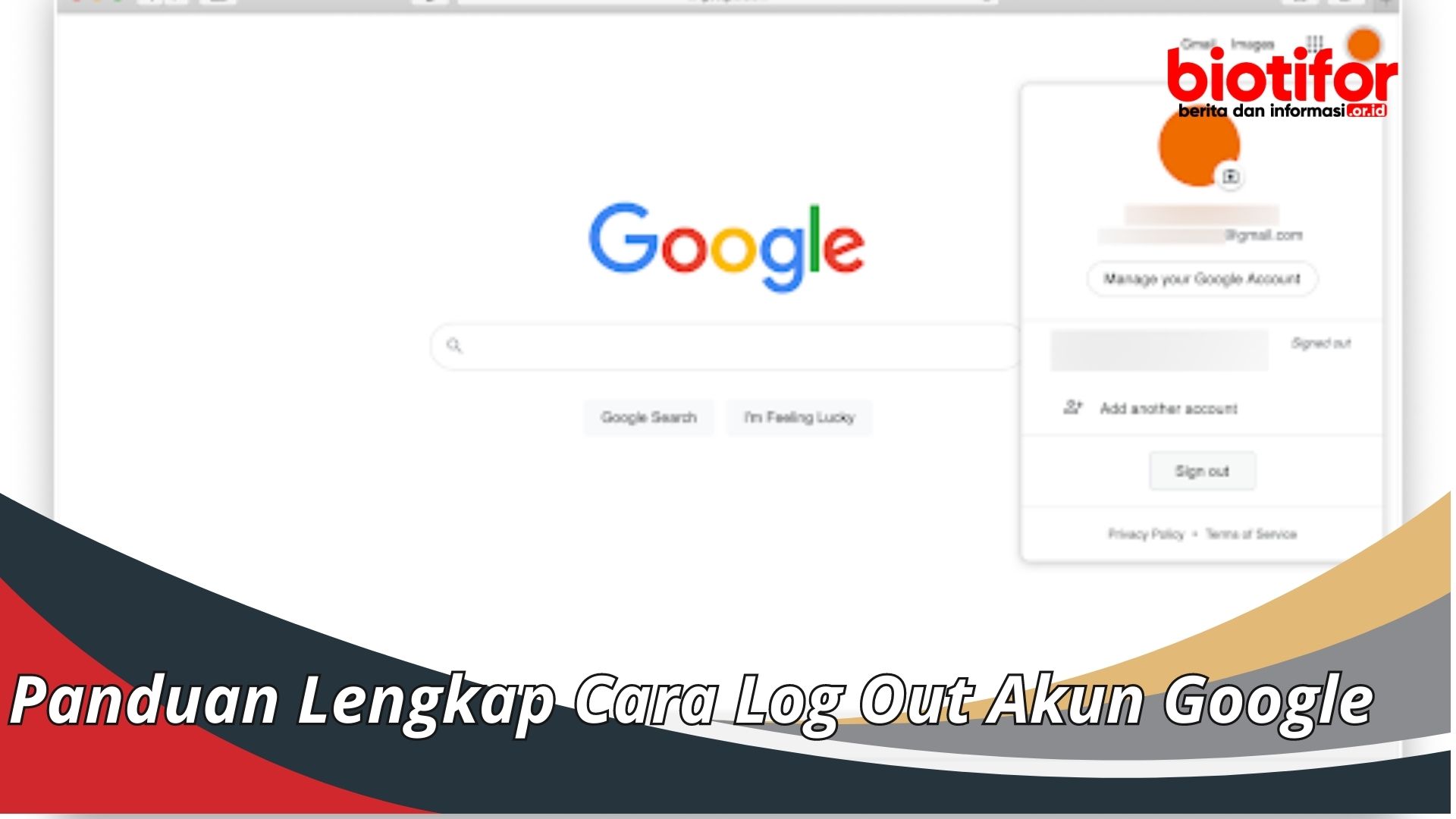 Panduan Lengkap Cara Log Out Akun Google