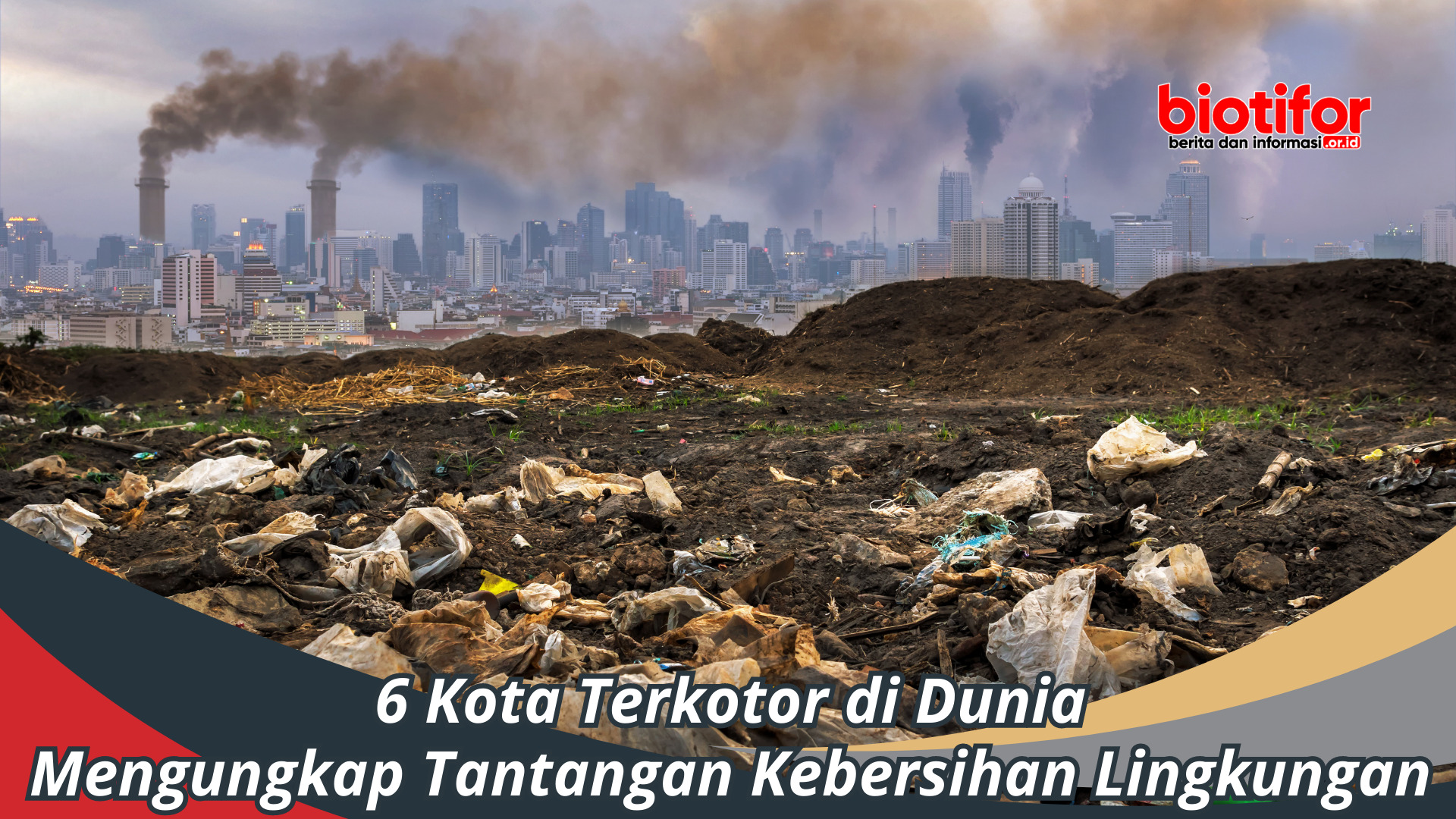 6 Kota Terkotor di Dunia: Mengungkap Tantangan Lingkungan