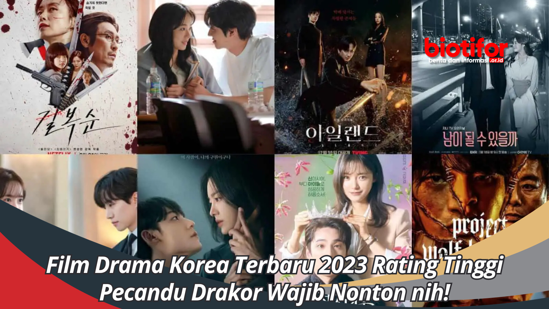 Drama Korea Terbaru 2023 Rating Tinggi & Trending, Awas Baper!