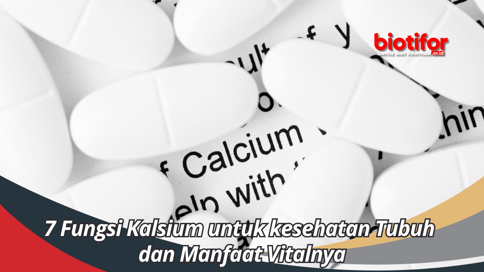 7 Fungsi Kalsium untuk kesehatan Tubuh dan Manfaat Vitalnya