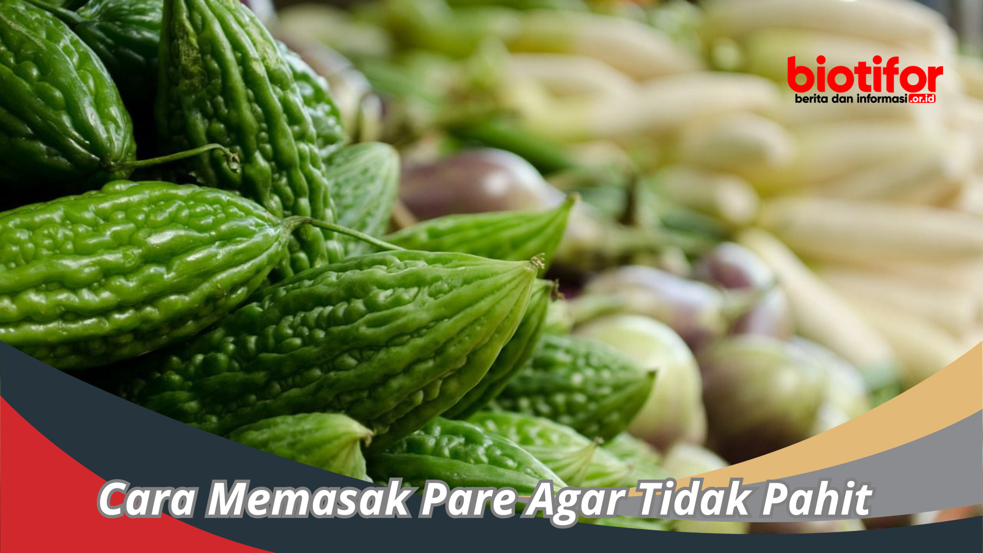 Tetap Enak ! Ini Cara Memasak Pare Agar Tidak Pahit