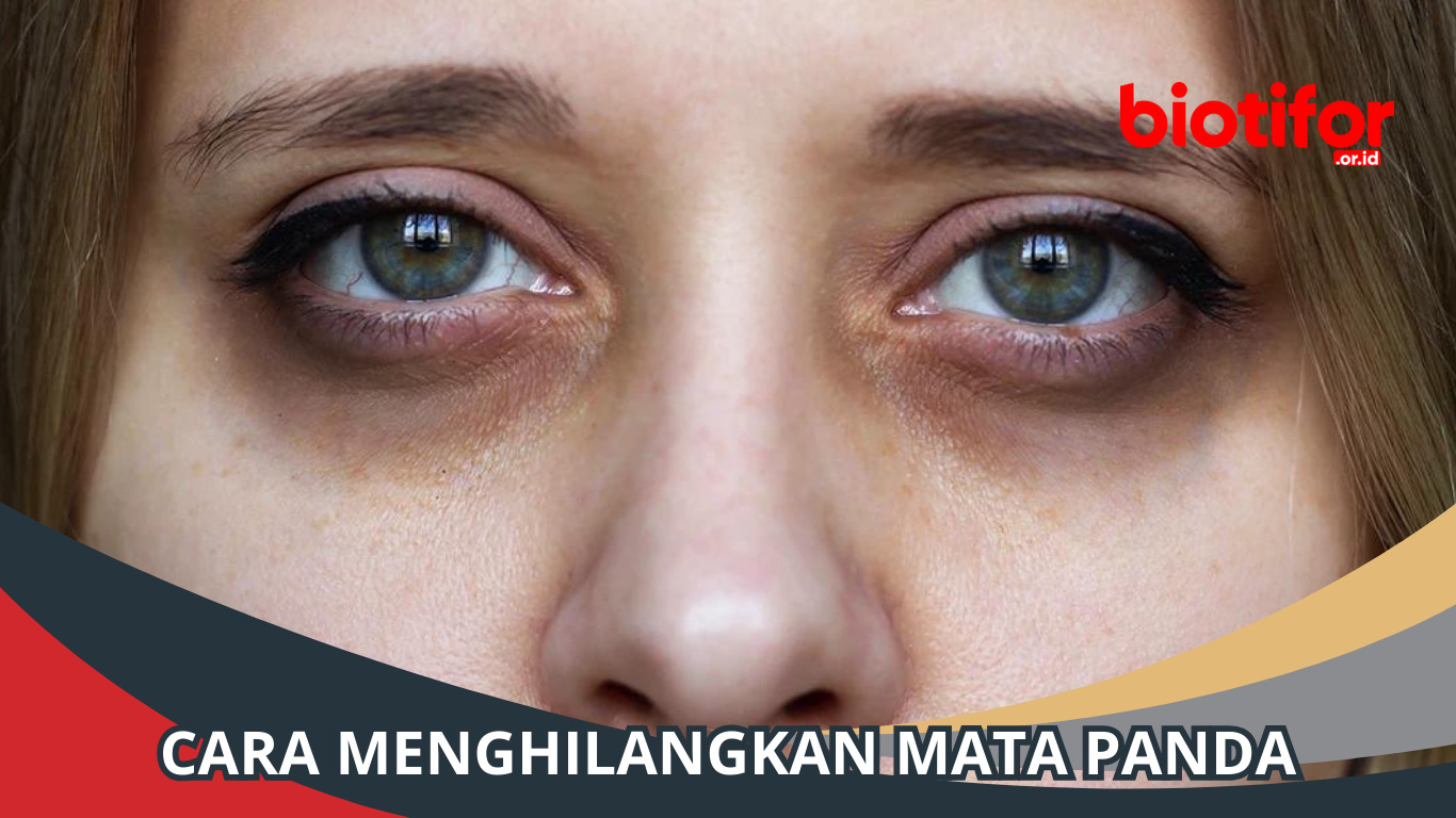 Cara Menghilangkan Mata Panda Secara Alami, Simak!