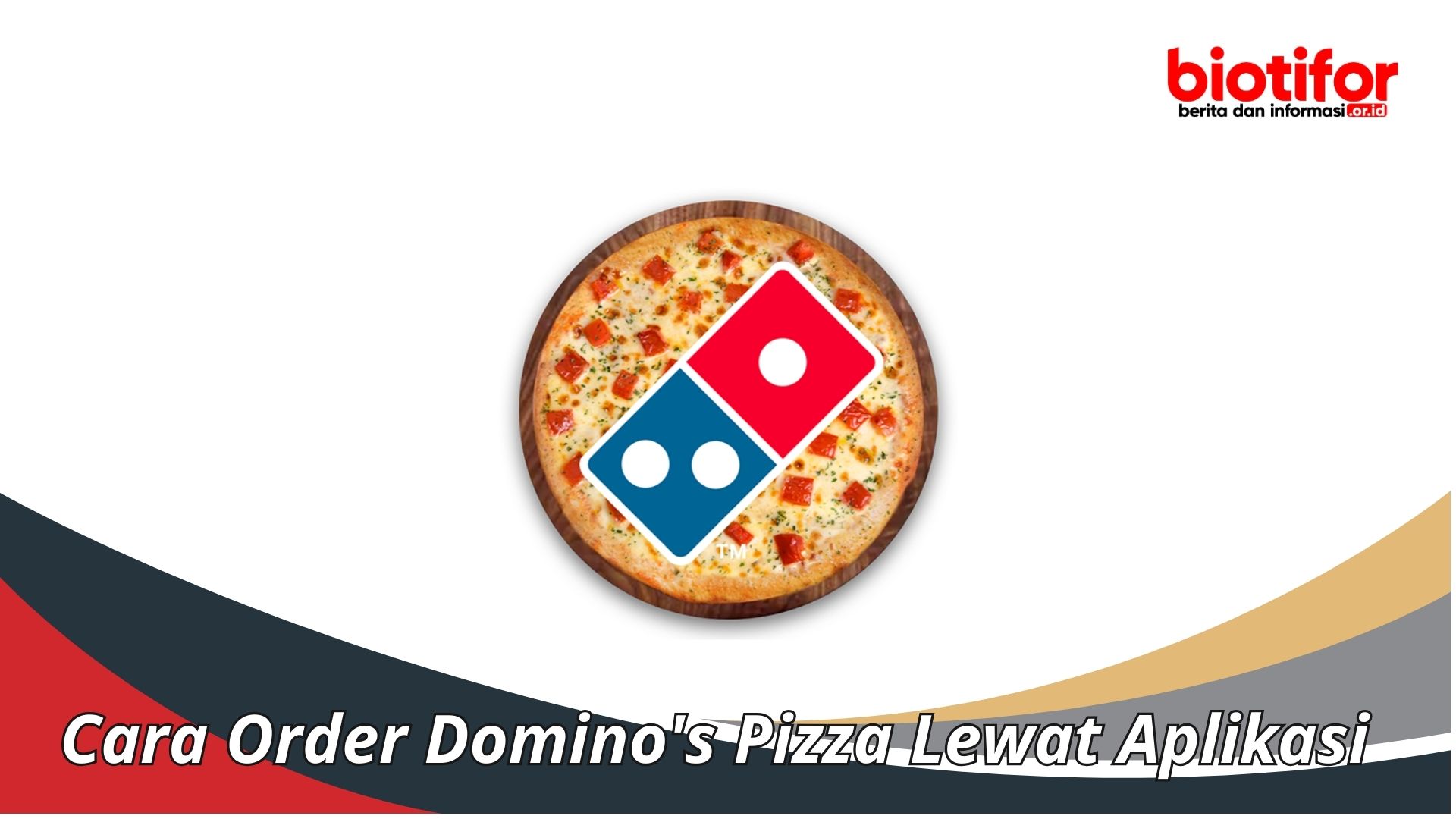 Cara Order Domino's Pizza Lewat Aplikasi