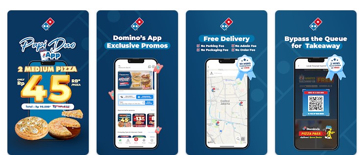 Cara Order Domino's Pizza Lewat Aplikasi