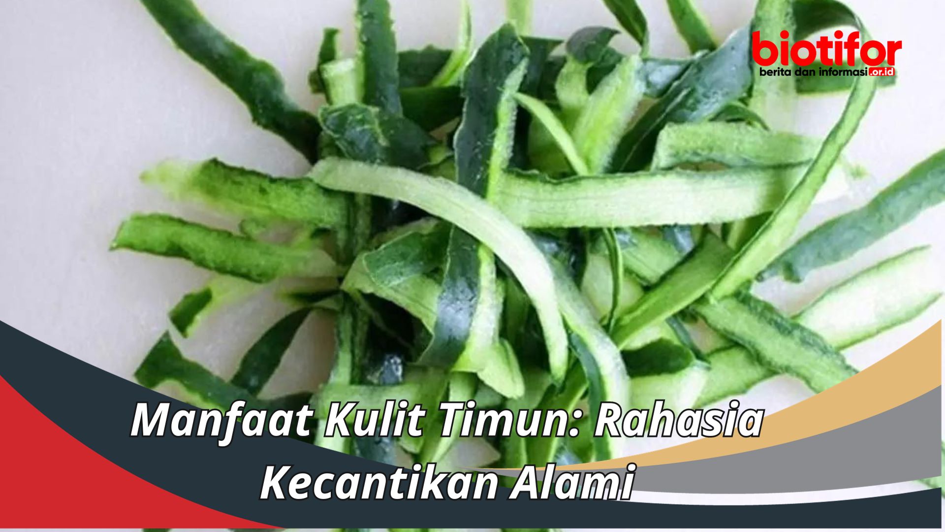 Manfaat Kulit Timun: Rahasia Kecantikan Alami