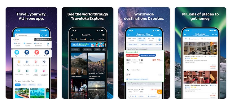 Aplikasi Traveloka