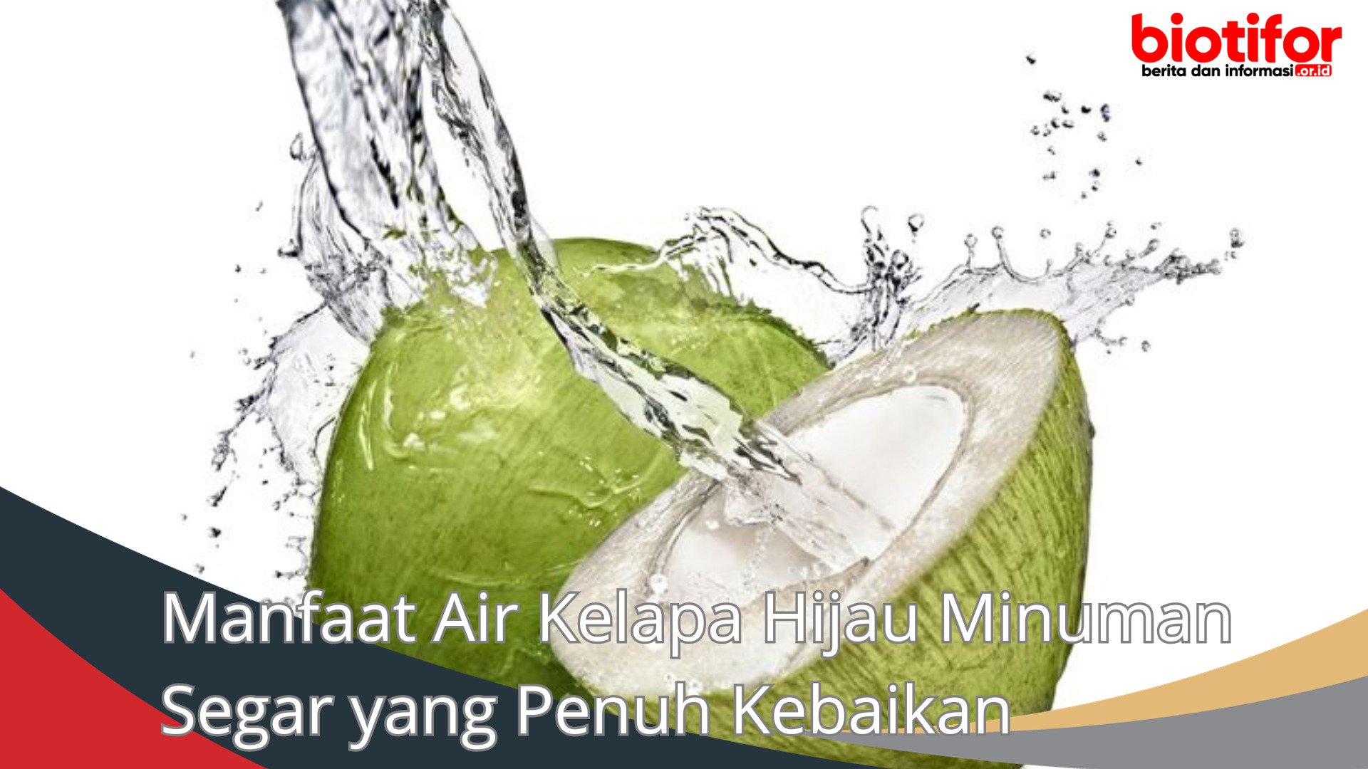 Manfaat Air Kelapa Hijau