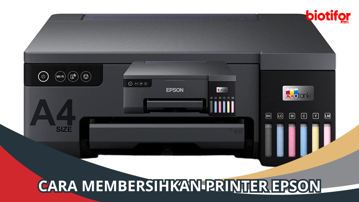 Cara Membersihkan Printer Epson