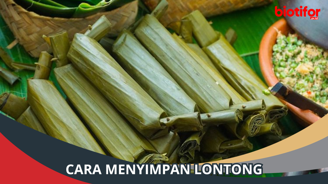 Cara Menyimpan Lontong Agar Taham Lama, Simak!