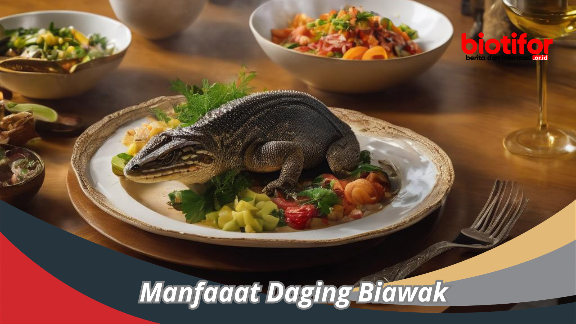 Manfaaat Daging Biawak