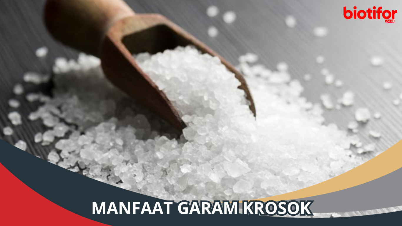 8 Manfaat Garam Krosok yang Jarang Diketahui, Simak!